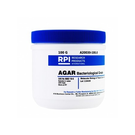 Rpi Agar, Bacteriological Grade, 100 G A20030-100.0